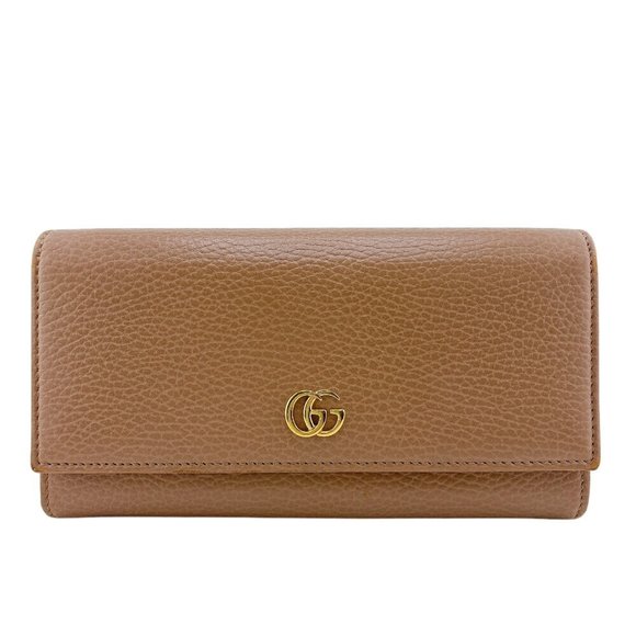 GUCCI Cream GG Marmont Wallet - Picture 1 of 11